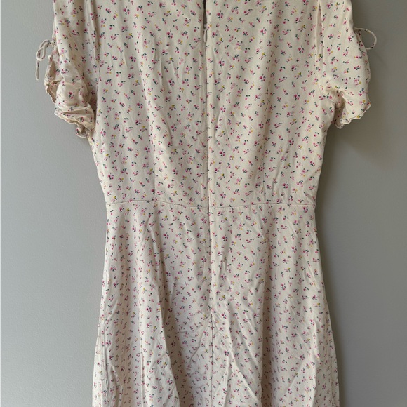 Madewell Light Cream Floral Mini Dress - Picture 10 of 10